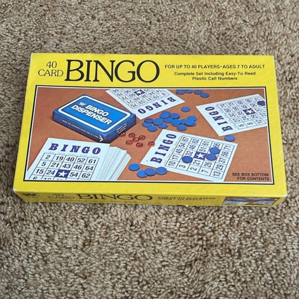 Vintage Bingo 1981